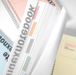 엘리트 PP 인덱스 점보 유선노트