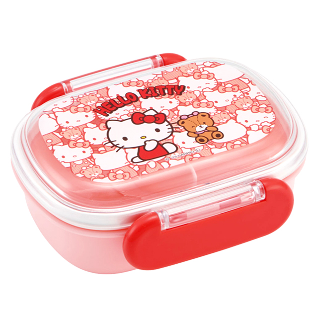 헬로키티 숨바꼭질 돔형 1단 라운드 도시락 270ml