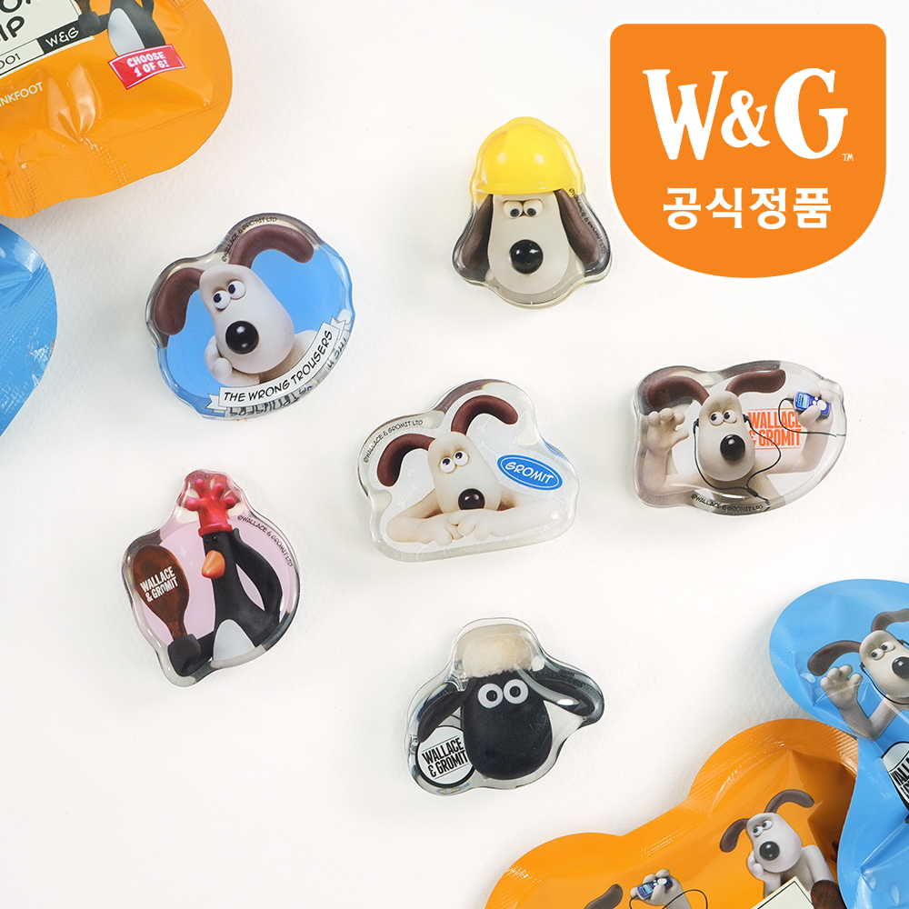 월레스와 그로밋 랜덤 클립 (30개 1세트)