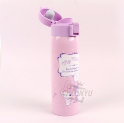 마이멜로디x쿠로미 원터치 스텐 보틀 480ml
