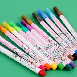 치이카와 12색 사인펜