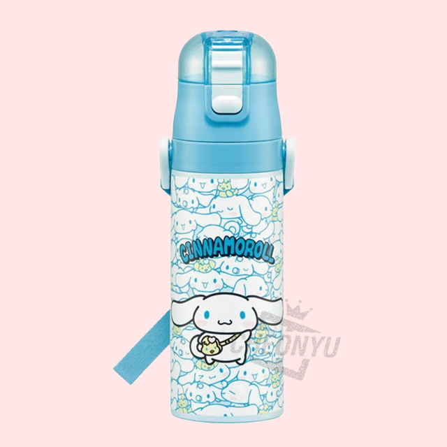 시나모롤 숨바꼭질 원터치 스테인레스 보틀 470ml