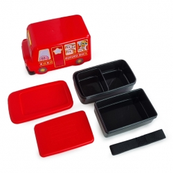 별의 커비 버스형 입체 2단 도시락