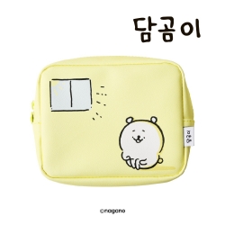 담곰이 노랑 사각 파우치