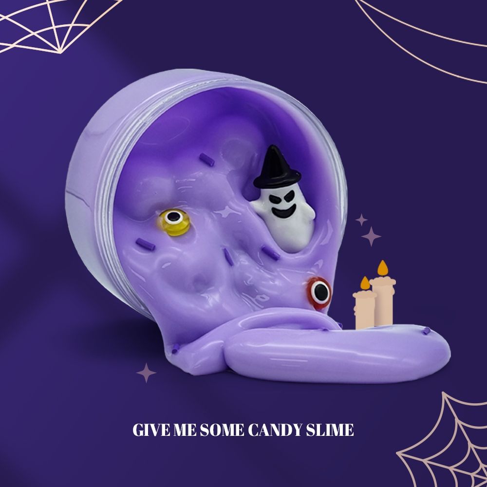 사탕내놔 야광 슬라임 낱개 (랜덤발송)