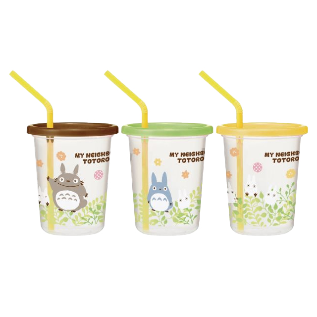 토토로 플랜츠 스트로 텀블러 3P 세트 320ml