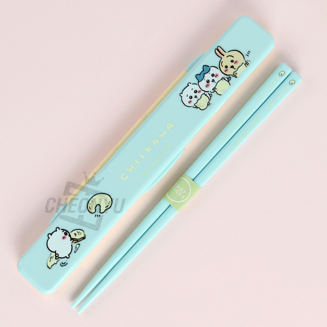 치이카와 무소음 젓가락 세트 18cm