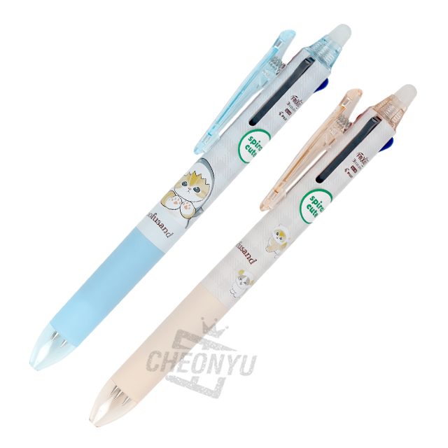 모후샌드 프릭션볼 3색 슬림 볼펜 0.38mm