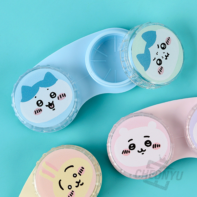 치이카와 콘택트렌즈 케이스