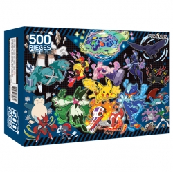 포켓몬스터 직소퍼즐 500pcs - 배리어스 컬러