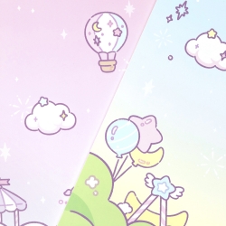 리틀 카카오프렌즈 드리밍 23줄 노트 (10개 1세트)