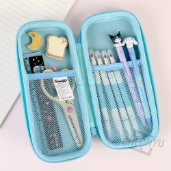 시나모롤 클라우드 스퀴시 파우치 - 스카이블루