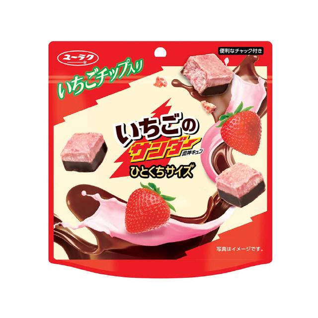 딸기 블랙썬더 파우치 37g