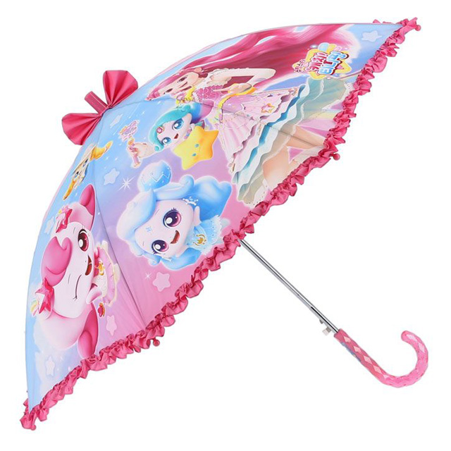 슈팅스타 캐치티니핑 잘보여 스타 입체 리본 장우산 53cm