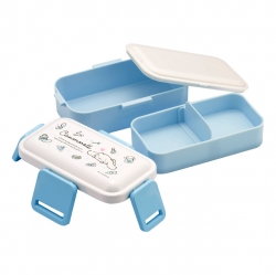 산리오 수채 코스메 돔형 2단 런치 도시락 600ml