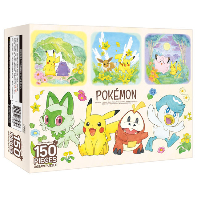 포켓몬스터 직소퍼즐 150pcs_포켓몬 원씬 아트