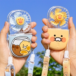 춘식이 납작 접이식 선풍기