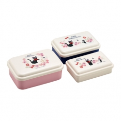 마녀 배달부 키키 프렌치 사각 보존 용기 3P 세트