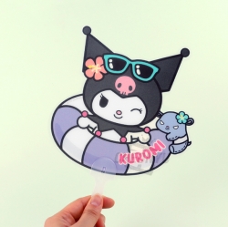 산리오 썸머 부채