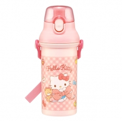[산리오] 헬로키티 빅리본 원터치 물통 480ml