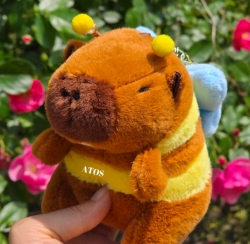 날아바라 꿀벌 카피바라 키링 낱개 (랜덤발송)