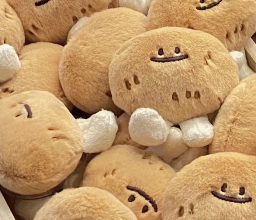 감자 미니 인형 열쇠고리 키링