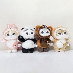 모후샌드 동물 코스튬 가방고리 9cm