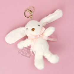 리본토끼 봉제 인형 키링_낱개 (랜덤발송)