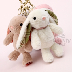 진주토끼 봉제 인형 키링_낱개 (랜덤발송)