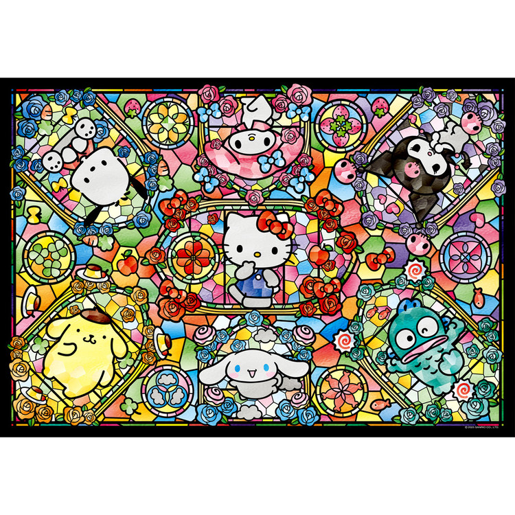 산리오 글라스아트 렛츠퍼즐 1000pcs