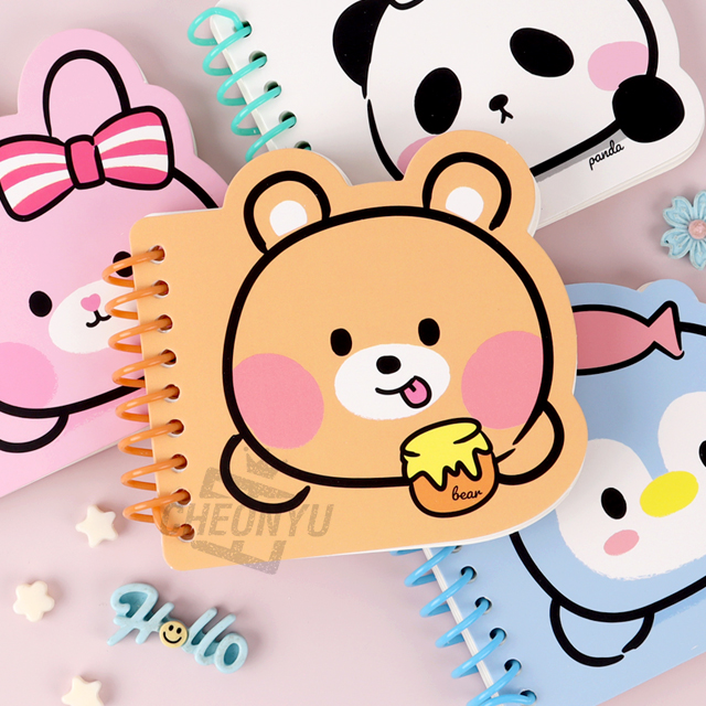 귀여운 친구들 스프링 수첩 (랜덤발송)