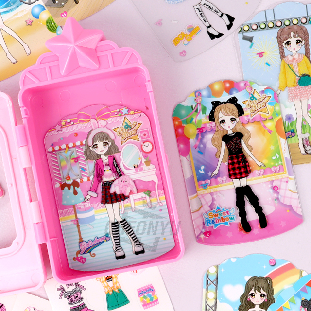 걸홀릭 씰 입체코디스티커