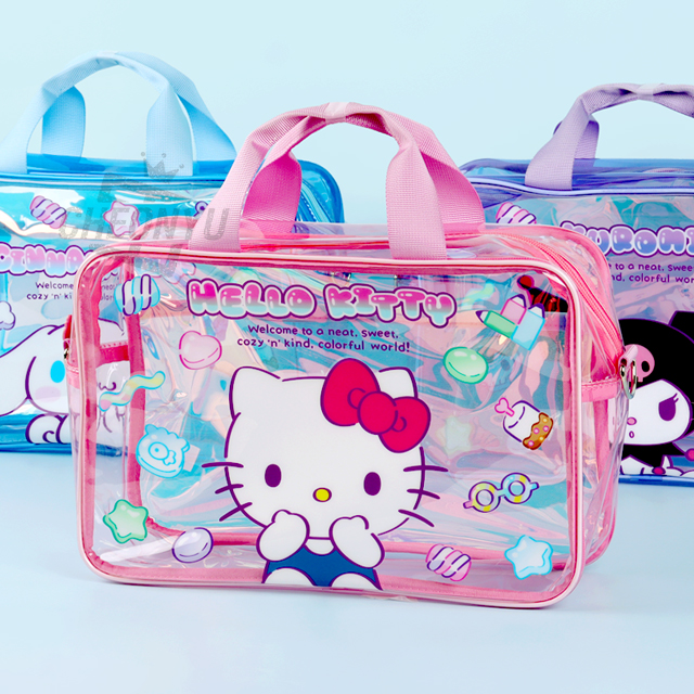 산리오 젤리 비치백 