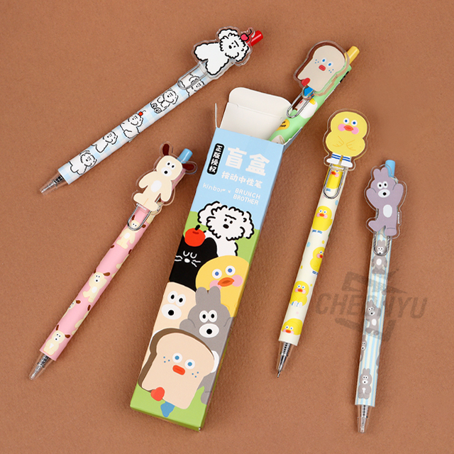 kinbor x Brunch Brother 랜덤 젤펜 (12개 1세트)