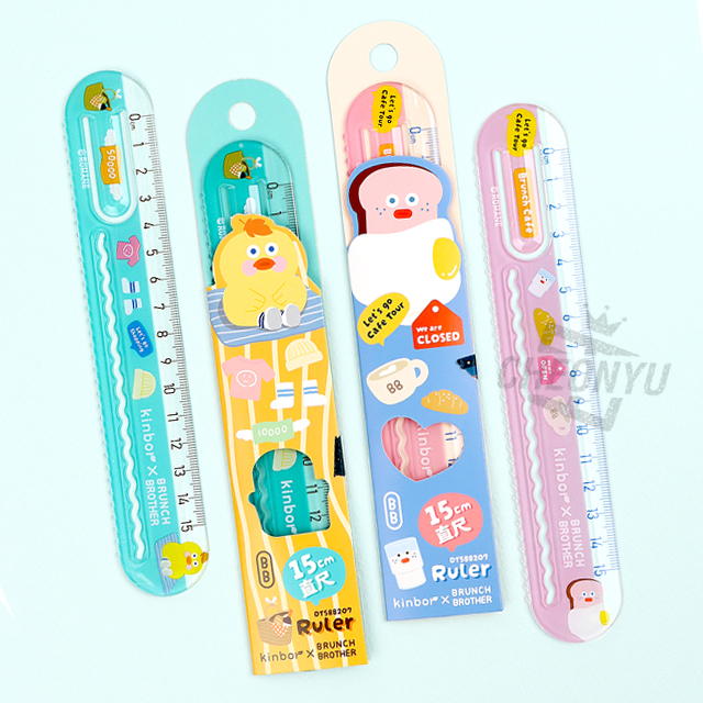 kinbor x Brunch Brother 15cm 자 (랜덤발송)