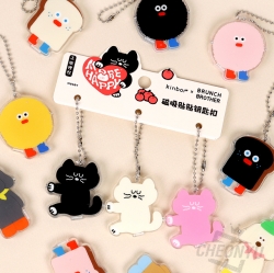 kinbor x Brunch Brother 아크릴 키링 3pcs