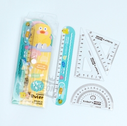 kinbor x Brunch Brother 15cm 자 각도기 세트 (랜덤발송)