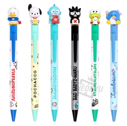 산리오 해피단브이 마스코트 피규어 볼펜 