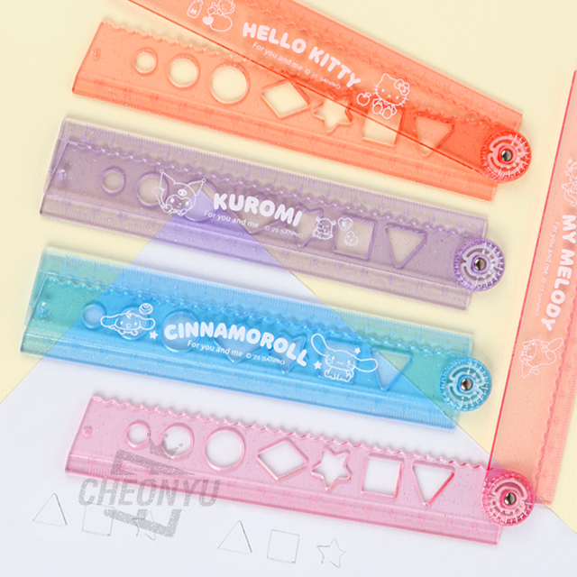 산리오 모양겹자 30cm