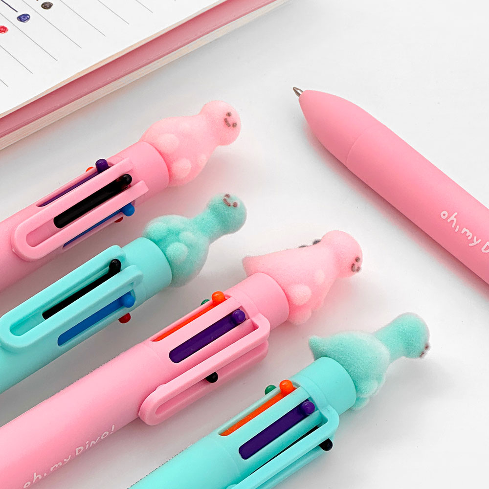 알바용 6색 볼펜 (랜덤발송)