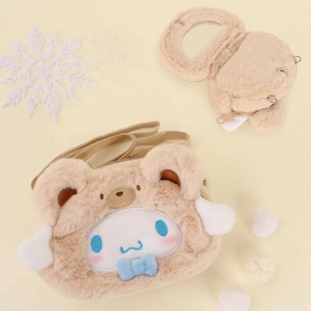 시나모롤 마일드 미러 크로스백