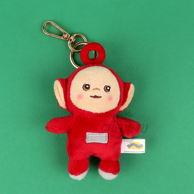 텔레토비 뽀 스탠딩 가방고리 9cm