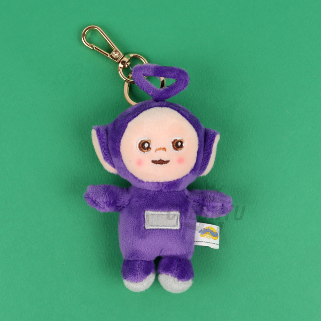 텔레토비 보라돌이 스탠딩 가방고리 9cm