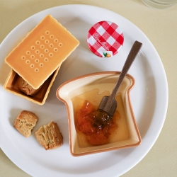 버터브레드 볼 우드나이프 세트