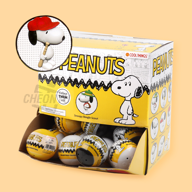 스누피 버디즈 3D 캡슐 (36개 1세트)