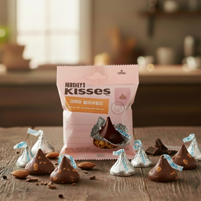 허쉬 키세스봉 아몬드 81g