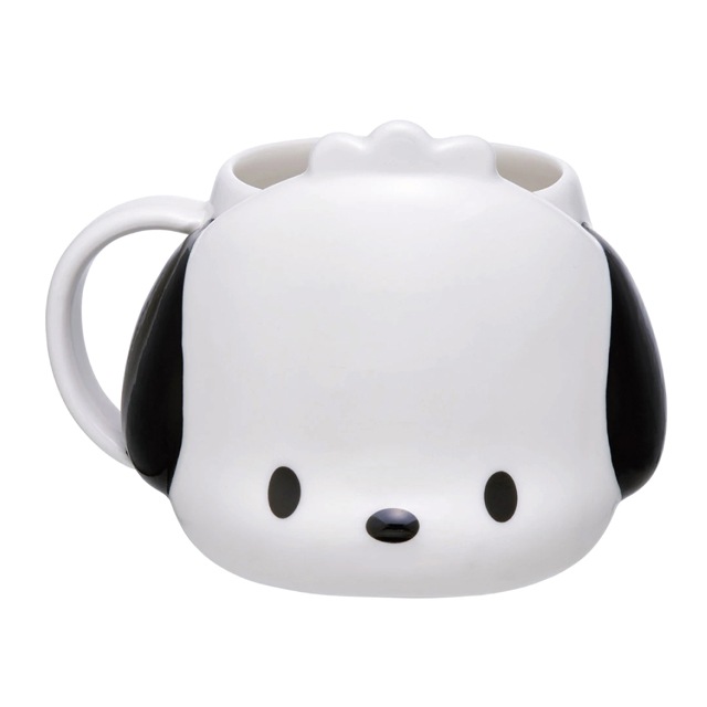 포차코 도기 입체 머그컵 390ML