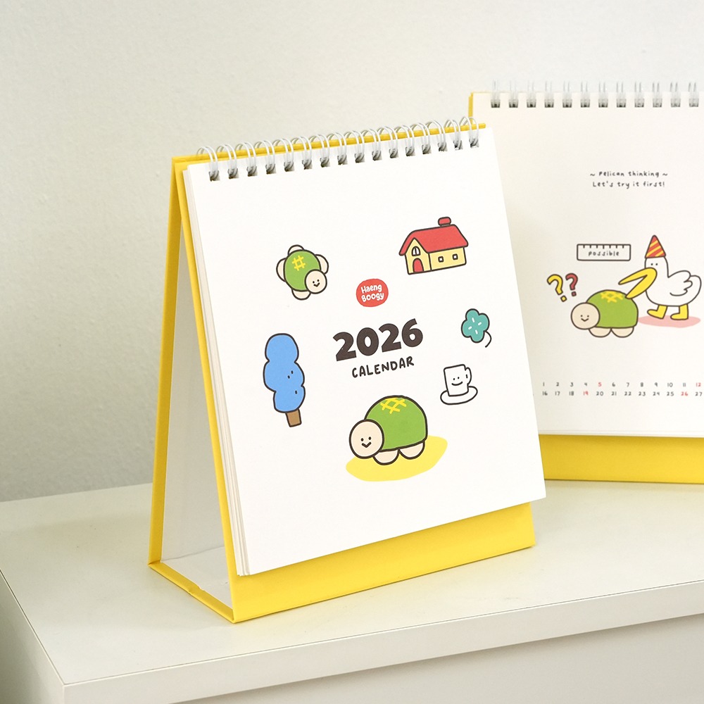 행부기 2026 탁상 캘린더