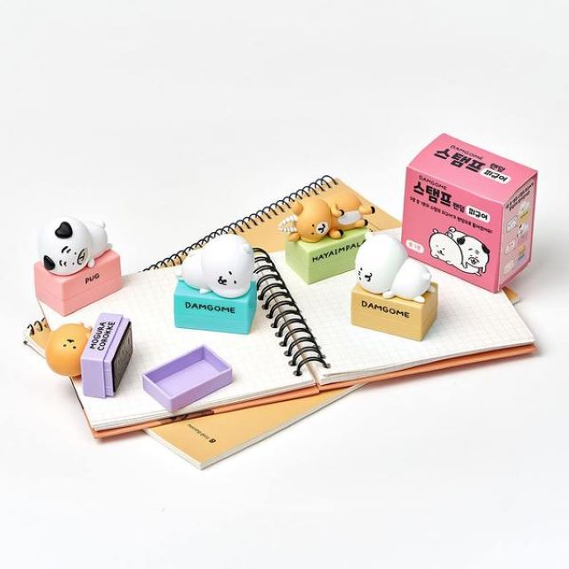 담곰이 스탬프 랜덤 피규어