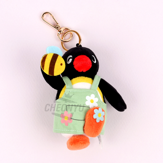 핑구 플로리스트 가방고리 10cm + 랜덤카드